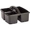 Teacher Created Resources Storage Caddy, Plastic, Black, 6 PK TCR20902 - alternate 2